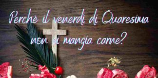 Perchè non si mangia carne