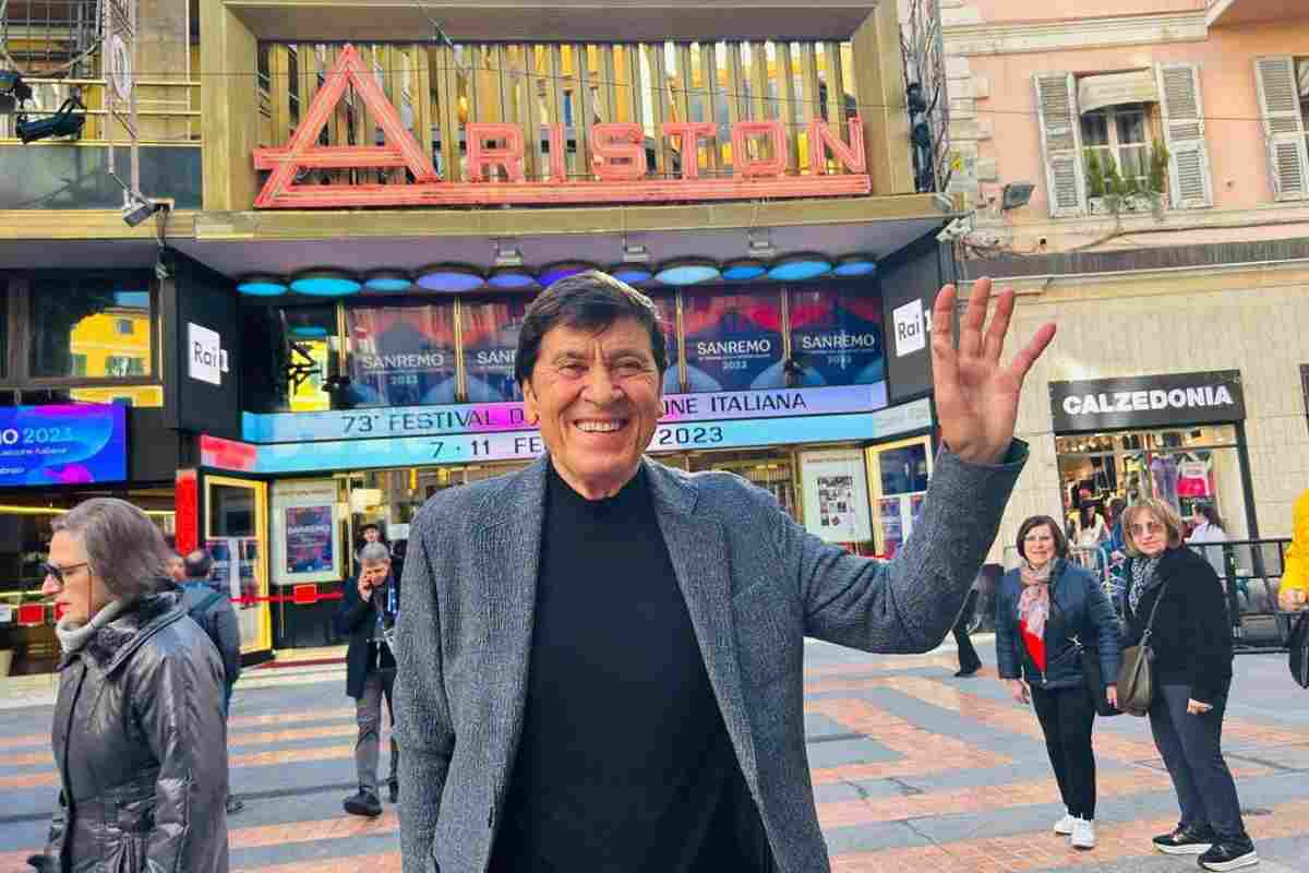 Sanremo Gianni Morandi si arrabbia