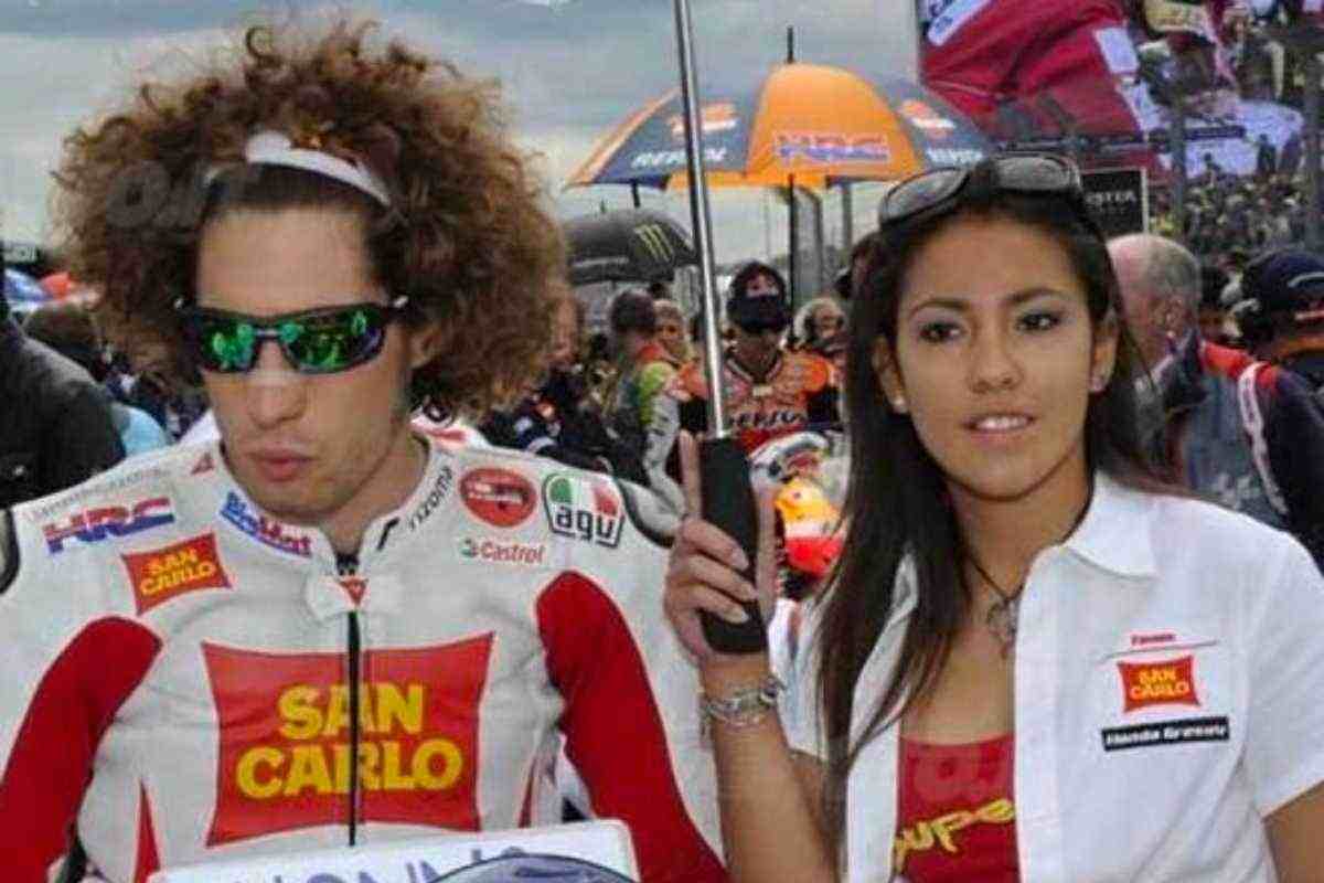 Kate Fretti e Marco Simoncelli