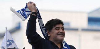 Maradona sfregio
