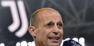 Il tecnico della Juventus, Massimo Allegri