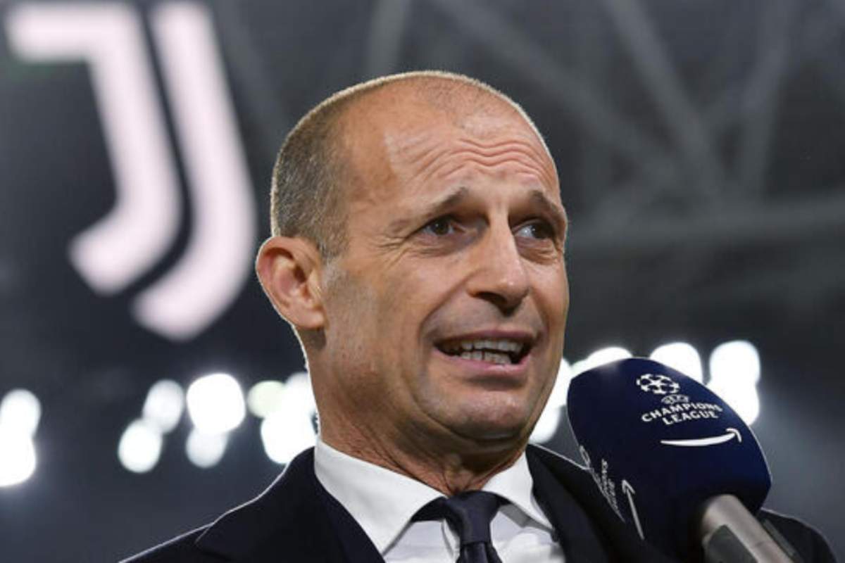 Il tecnico della Juventus, Massimo Allegri