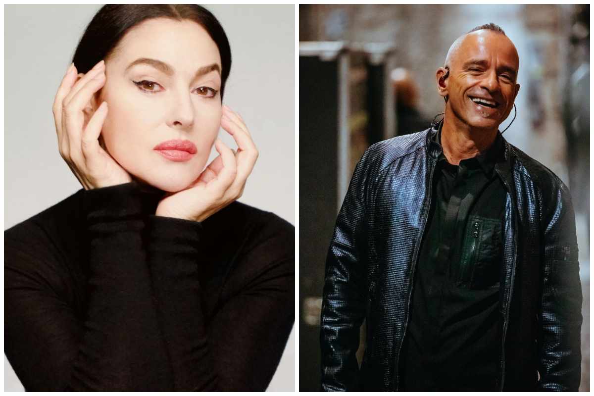 Monica Bellucci e Eros Ramazzotti flirt