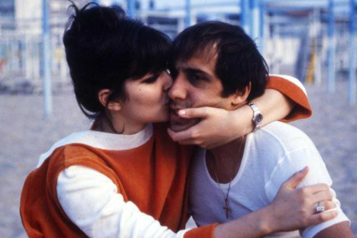 Adriano Celentano e Claudia Mori da giovani