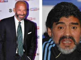 Vialli e Maradona amici per sempre