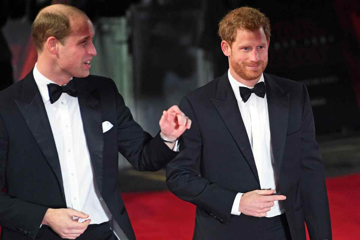 Harry e William pace