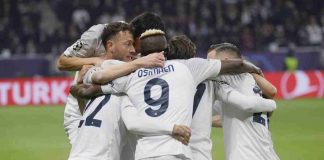 Il Napoli vola
