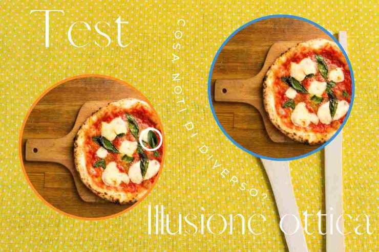 test visivo pizze