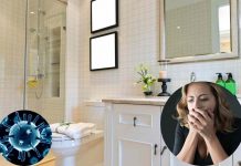 oggetto sporco un bagno