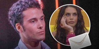 gf vip donnalisi messaggio edoardo