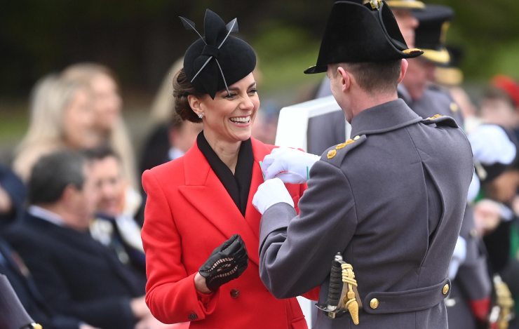 kate middleton risposta complimento fan