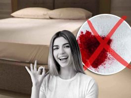 Togliere le macchie di sangue dal letto