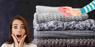 maglione infeltrito rimedio spugnetta