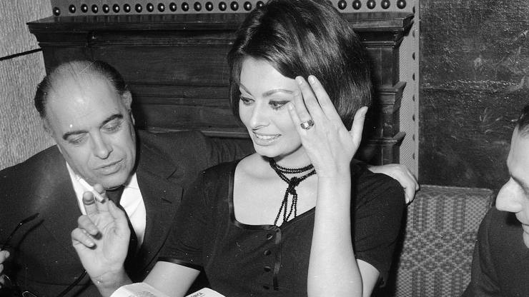 sophia loren racconto sul marito