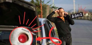 batteria auto scarica vicolo in panne