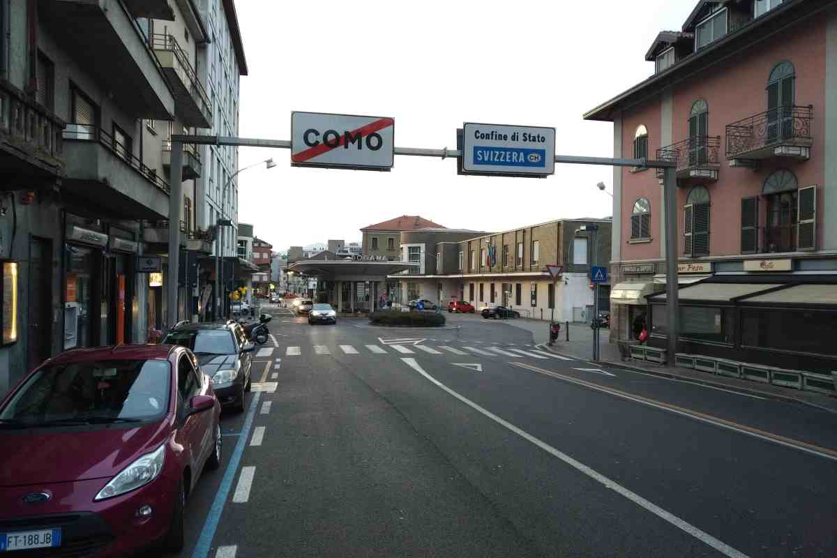 Confine Italia Svizzera novità