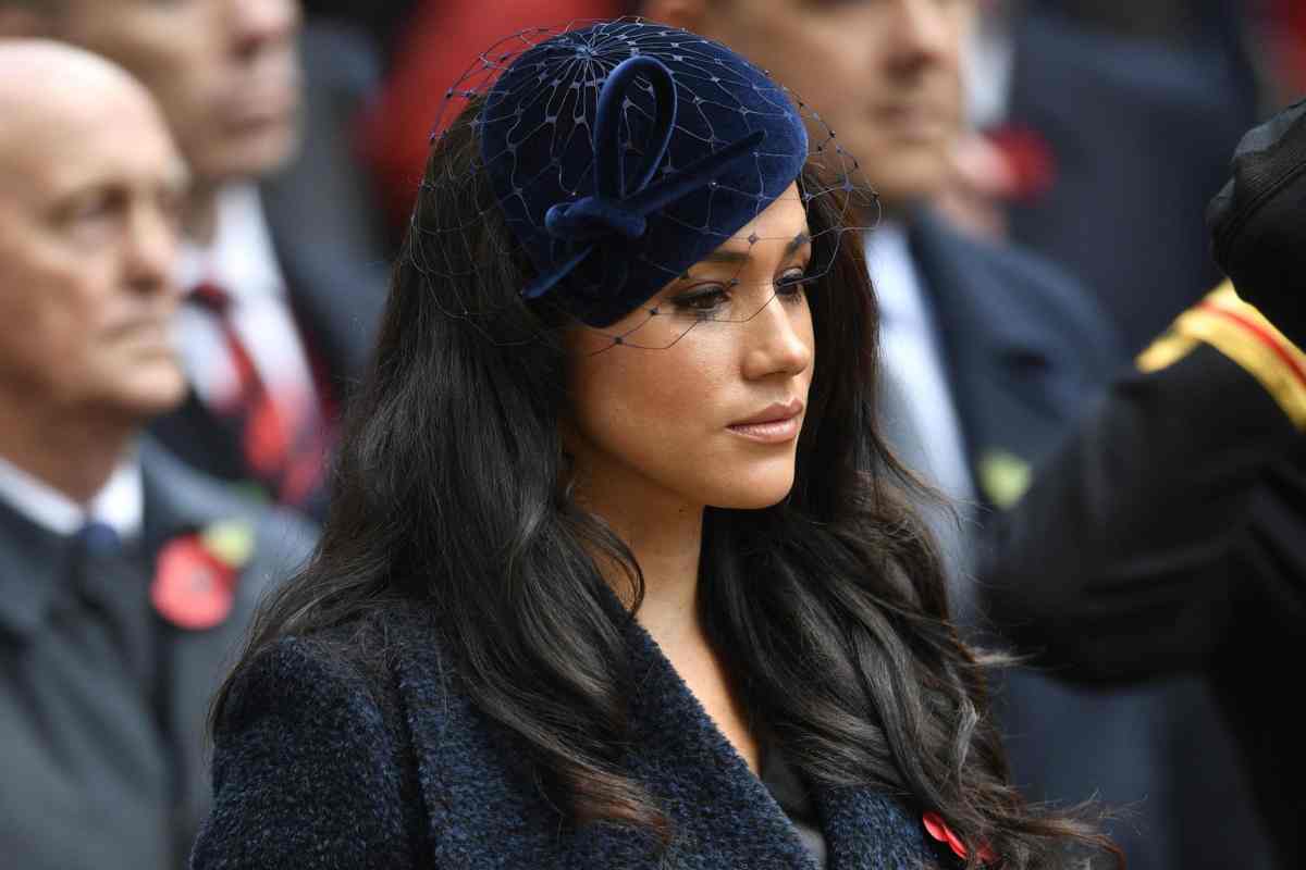 Meghan Markle all'incoronazione di Carlo