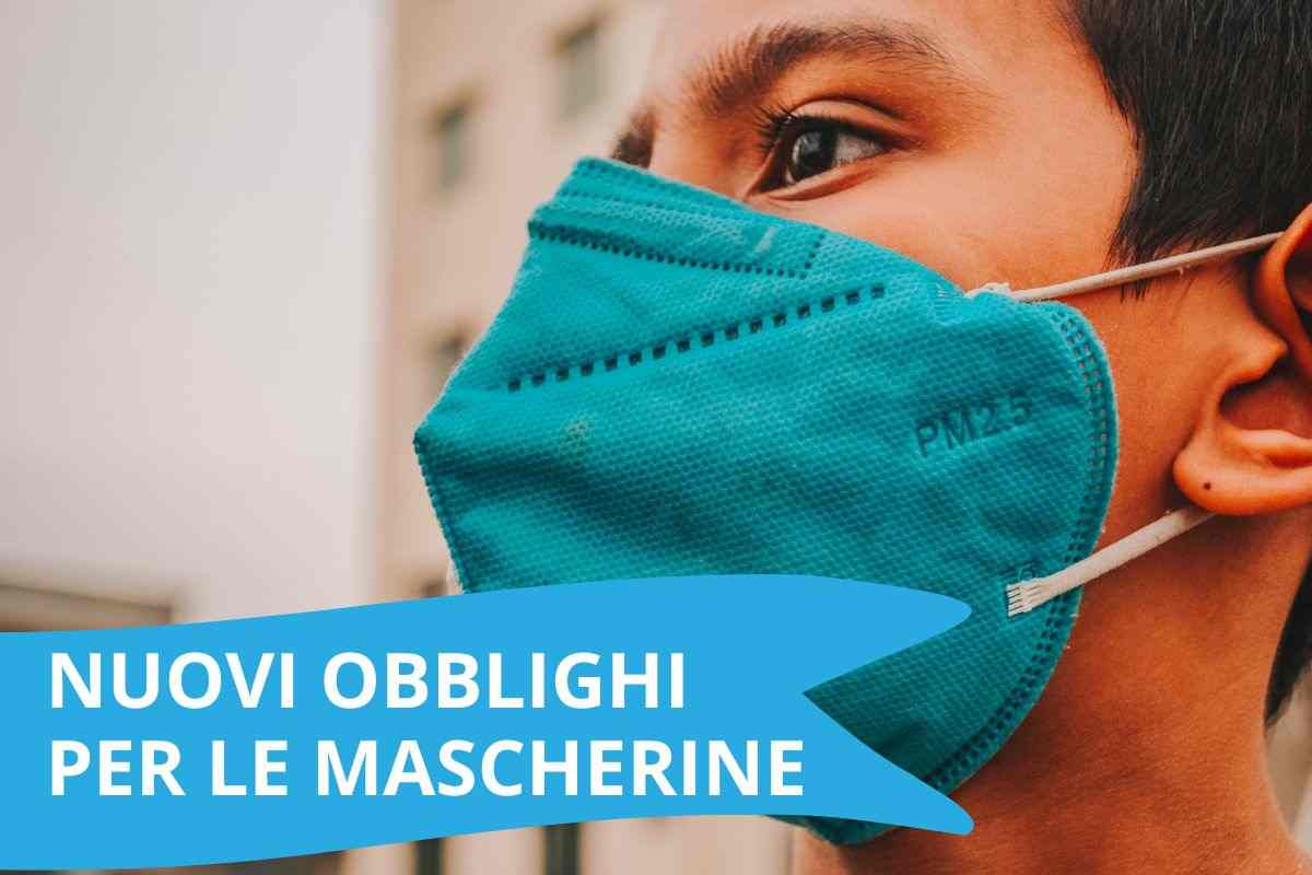 nuovi obblighi per le mascherine