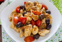 Pollo mediterraneo ricetta semplice