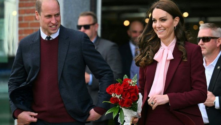 il Principe William e Kate generosi, danno pizze gratis