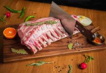 cucinare la carne in sicurezza