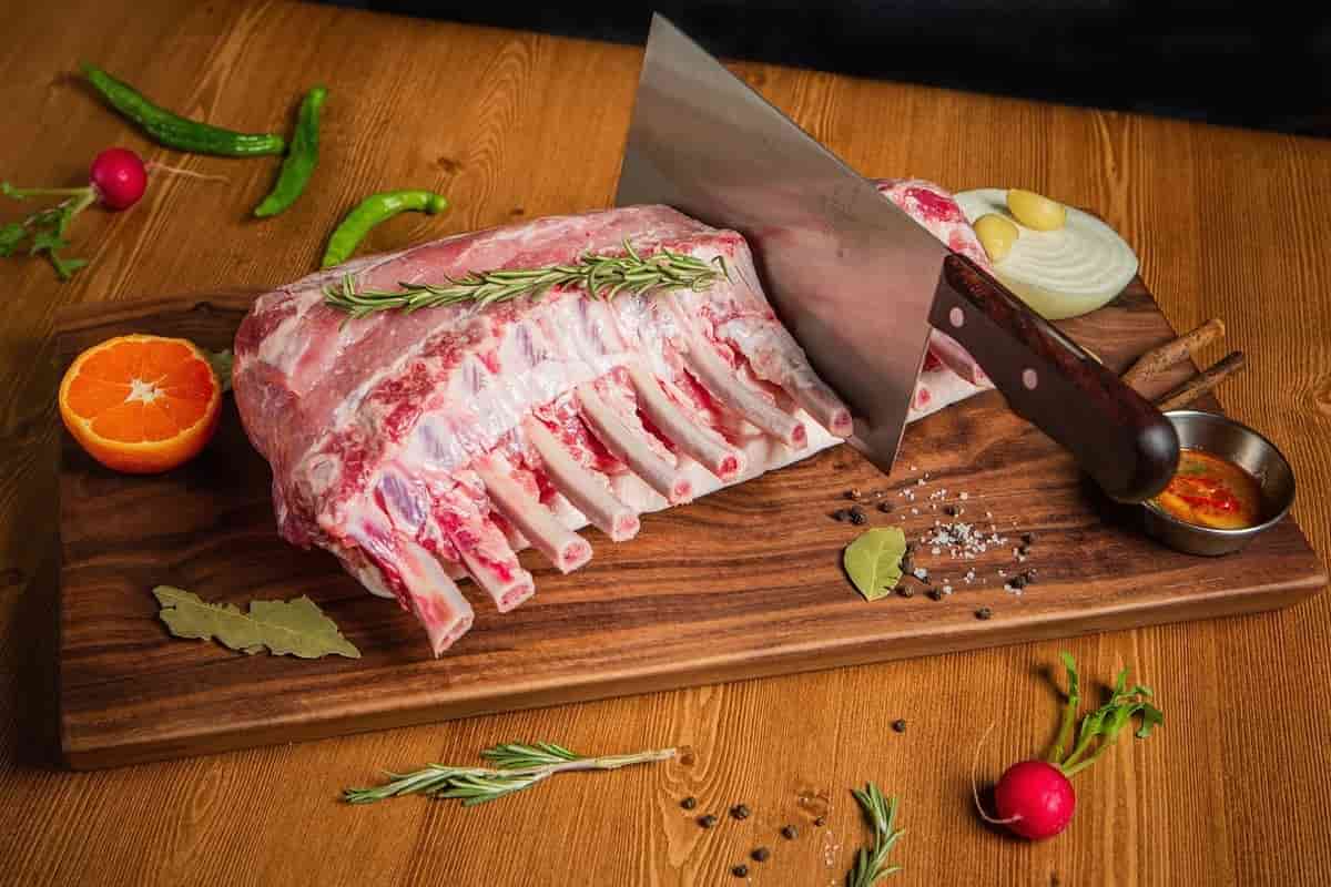 cucinare la carne in sicurezza