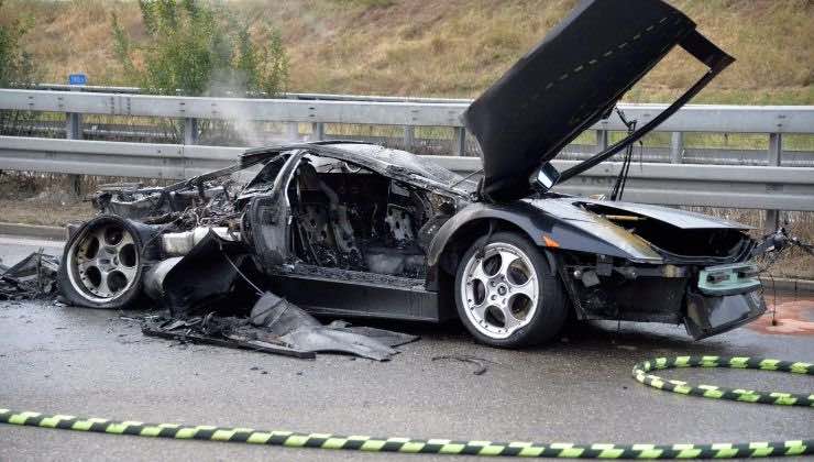 destino inaspettato per una lamborghini