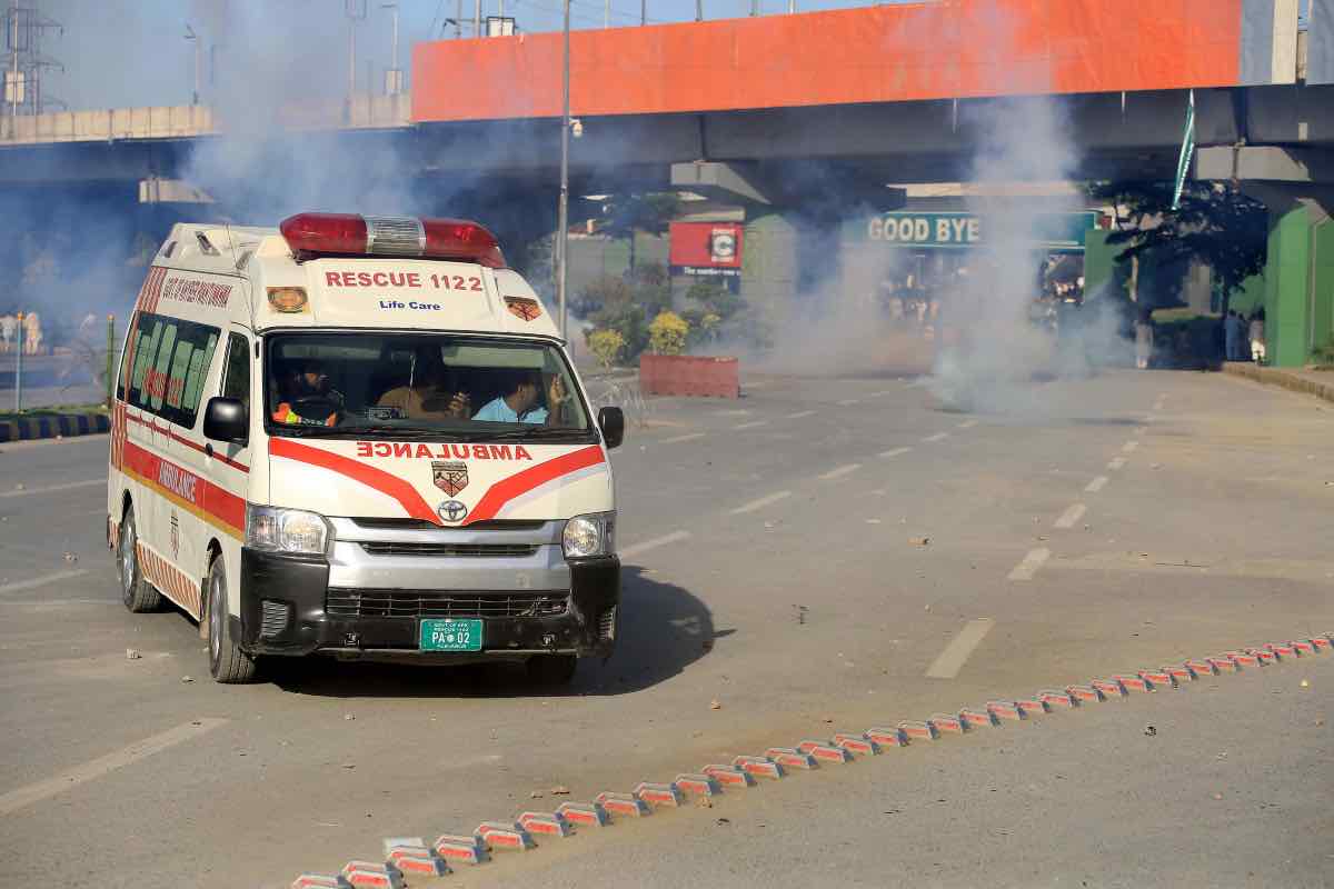 Incidente stradale sportivo