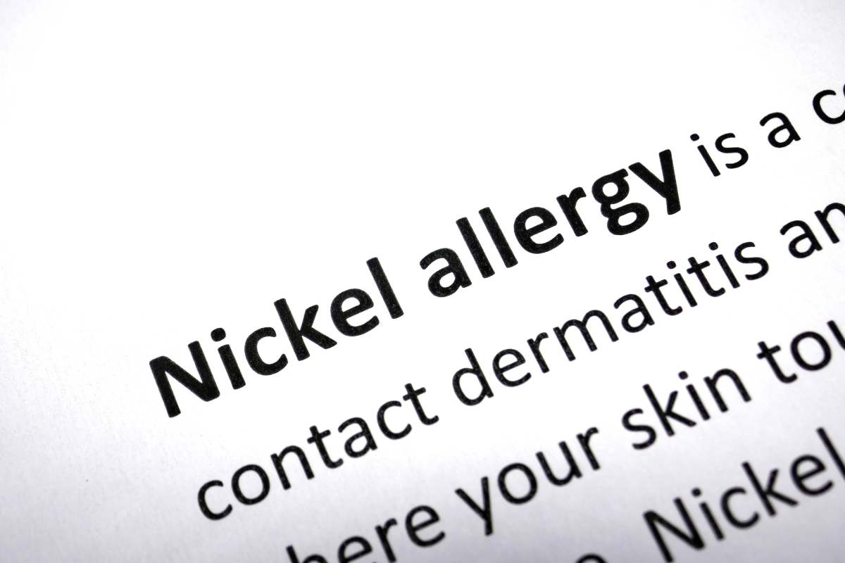 allergia al nichel patologie
