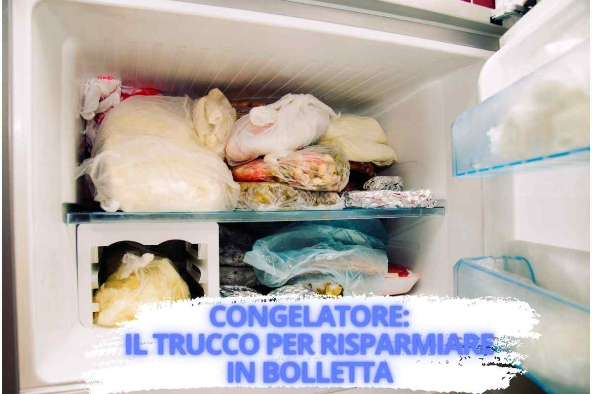 dimezzare la bolletta con il congelatore