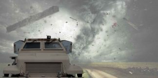veicolo che resiste ad un tornado
