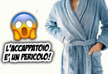 Accappatoio: ecco i rischi che potresti correre