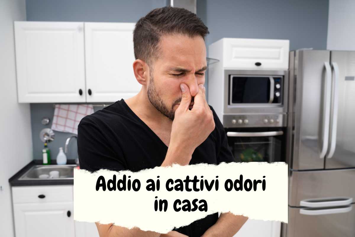 addio cattivi odori in casa: grazie a questo metodo