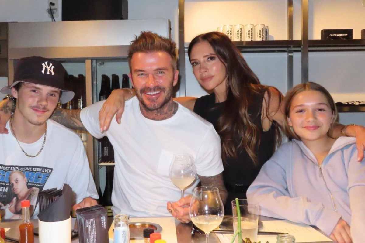 Victoria e David Beckham amore