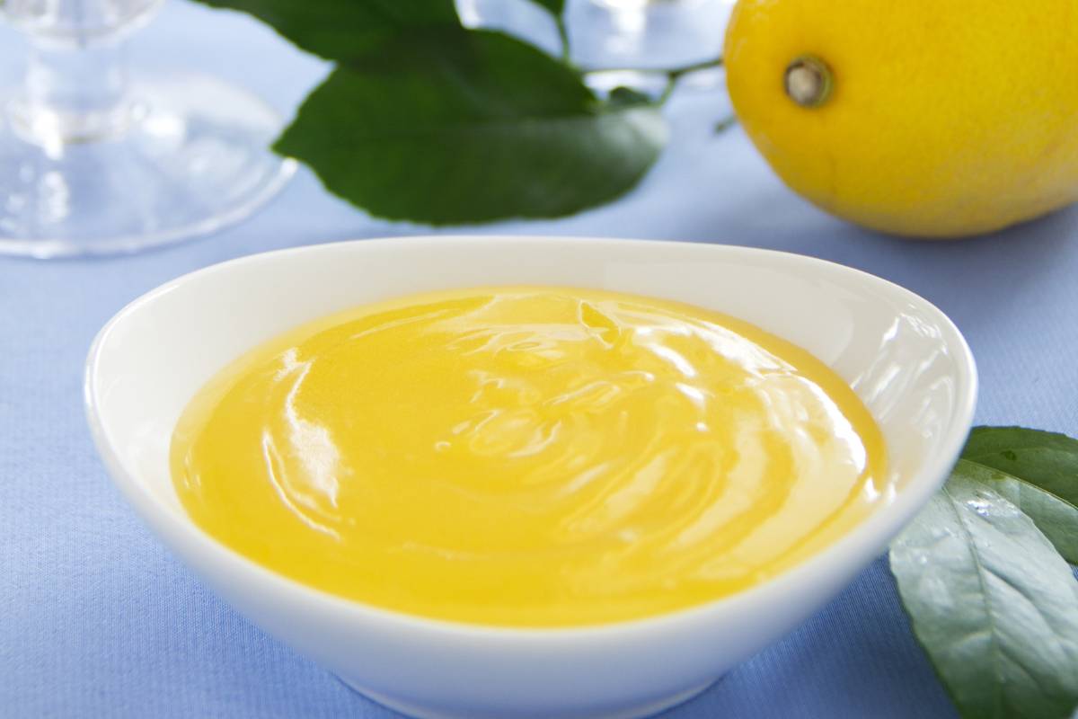 Budino al limone 4 ingredienti