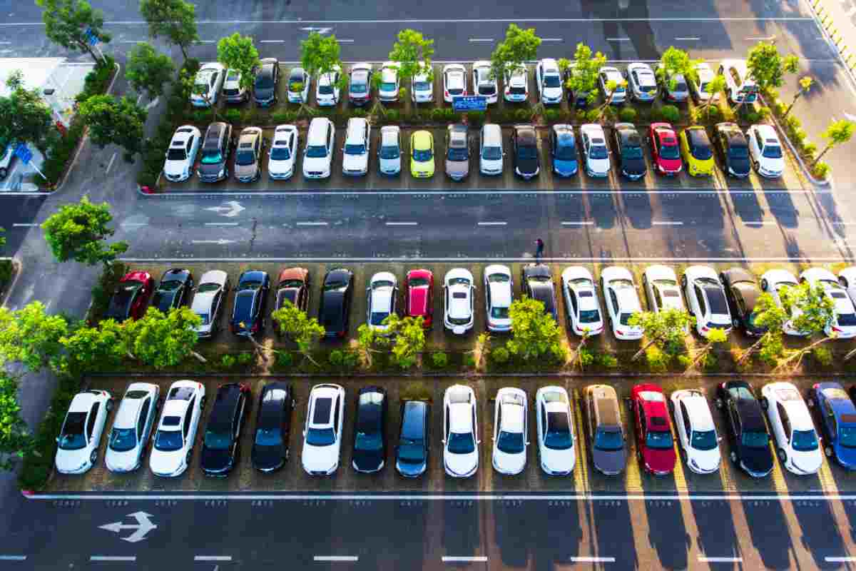 Parcheggio auto metodo matematico