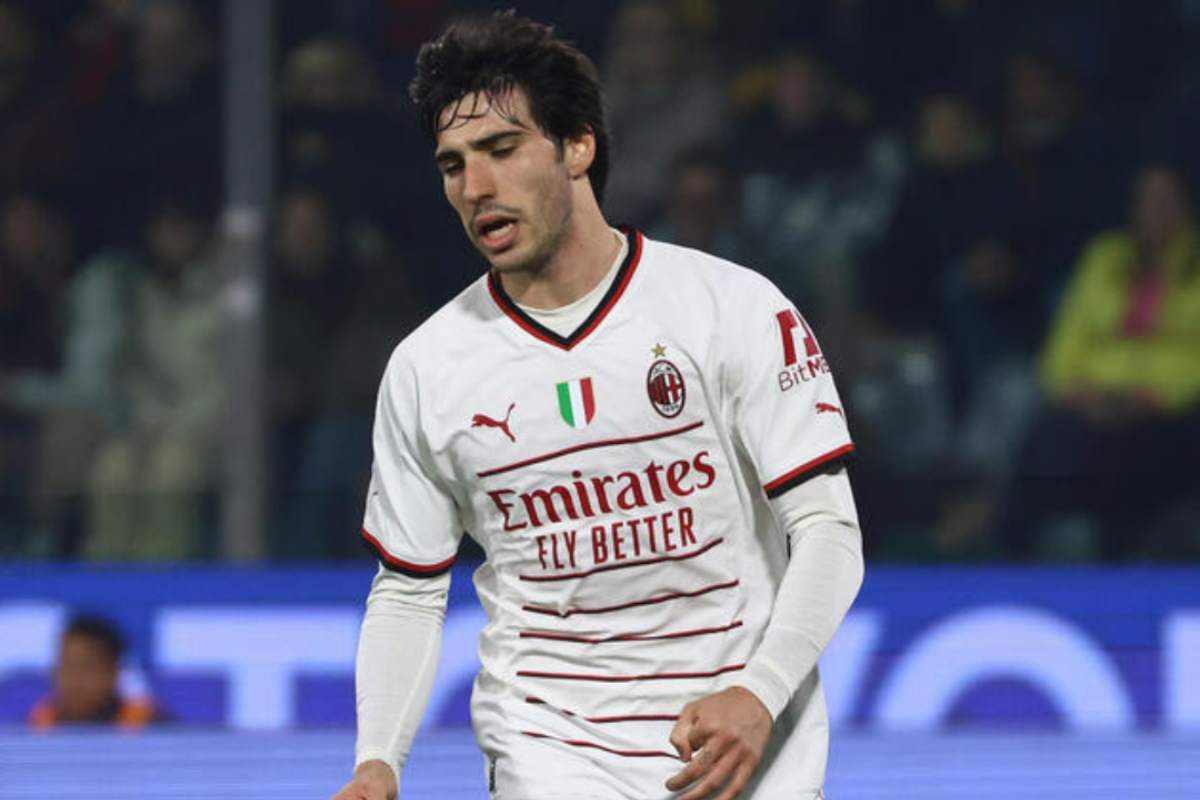 L'addio al Milan di Sandro Tonali