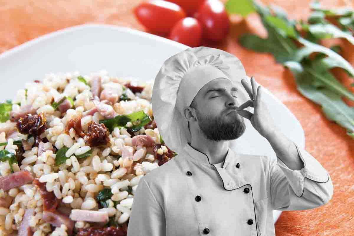 insalata di riso leggera e gustosa