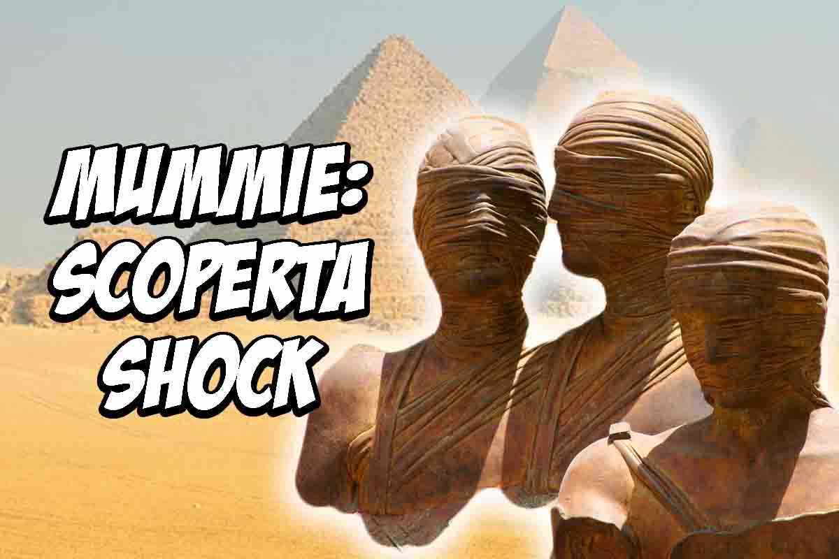 scoperta shock mummificazione