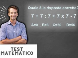 test matematica