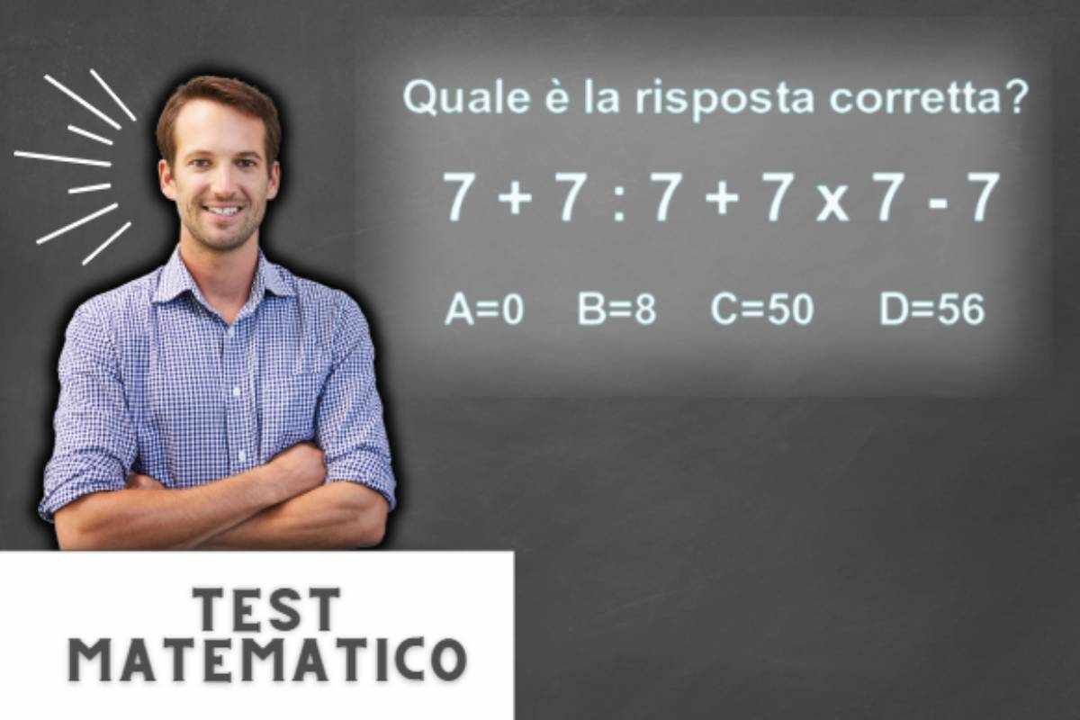 test matematica