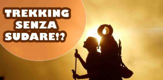 trekking col caldo i rischi
