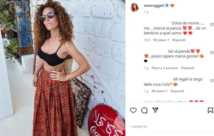 Veronica Ruggeri scatto Instagram