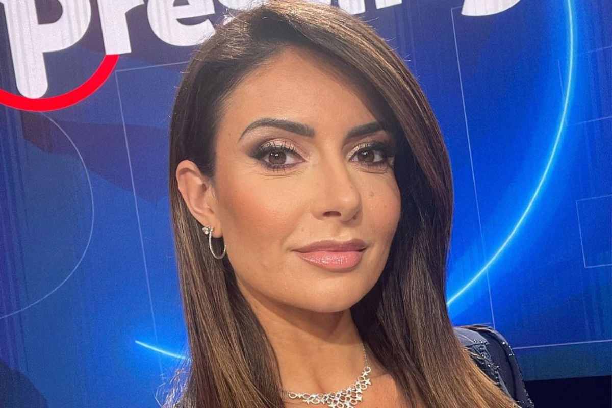 La giornalista Mediaset, Monica Bertini