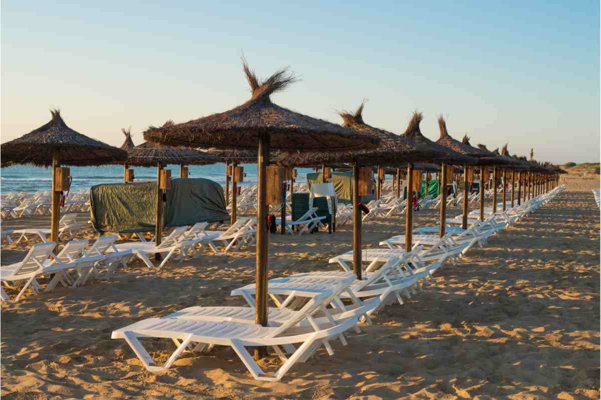 Spiaggia attenzione errori