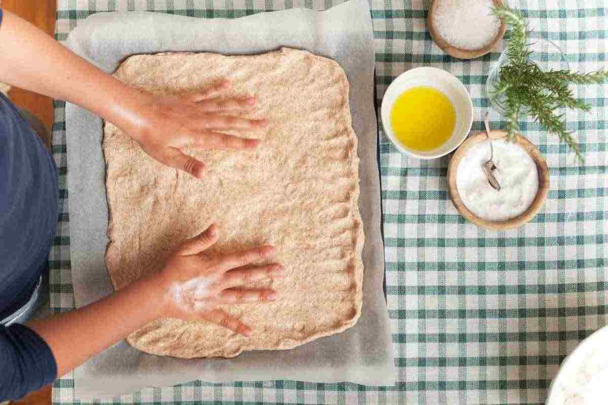 focaccia senza uova 