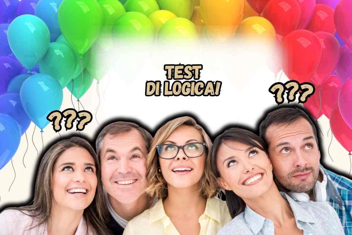 test logica palloncini