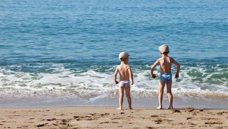 consigli bambini al mare