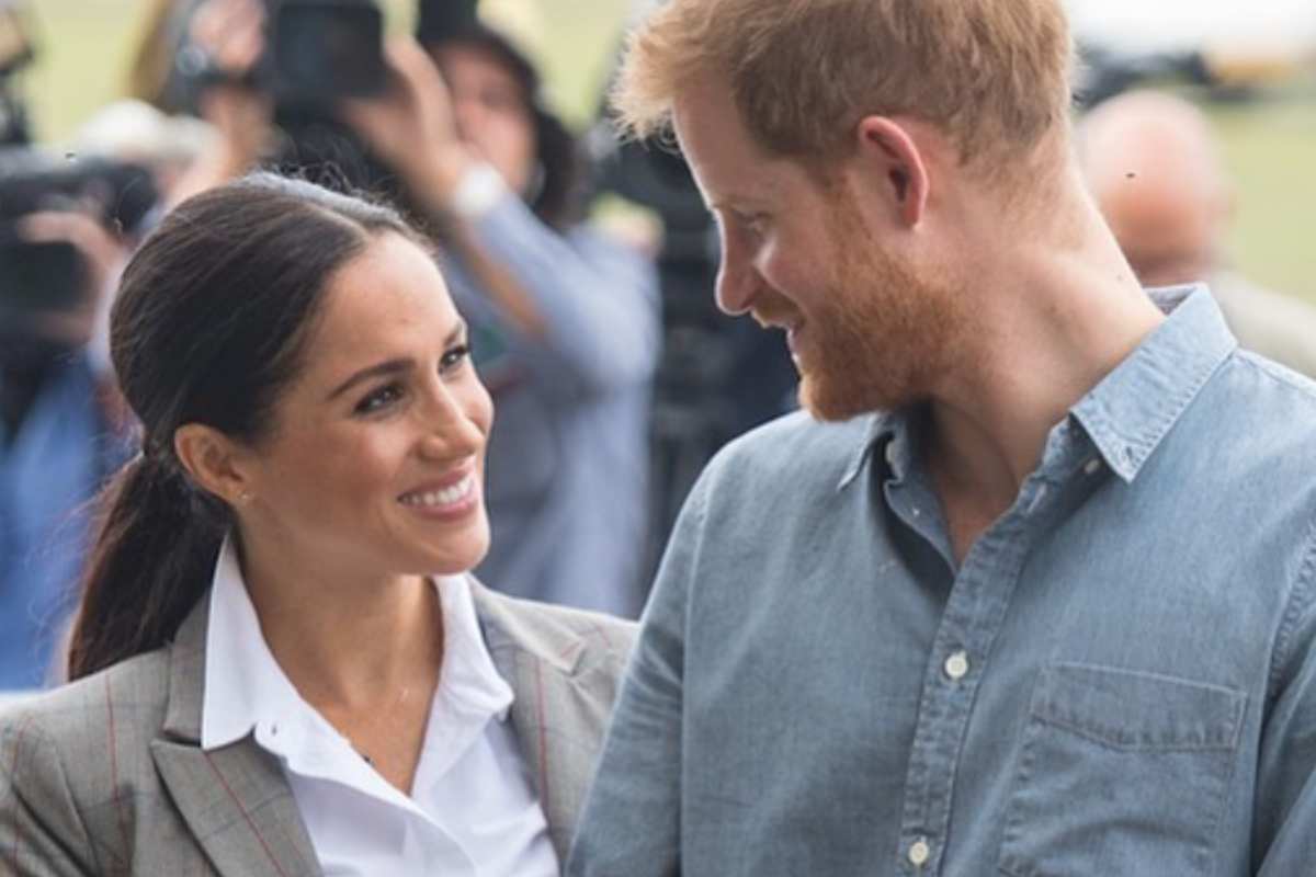 Harry e Meghan lite