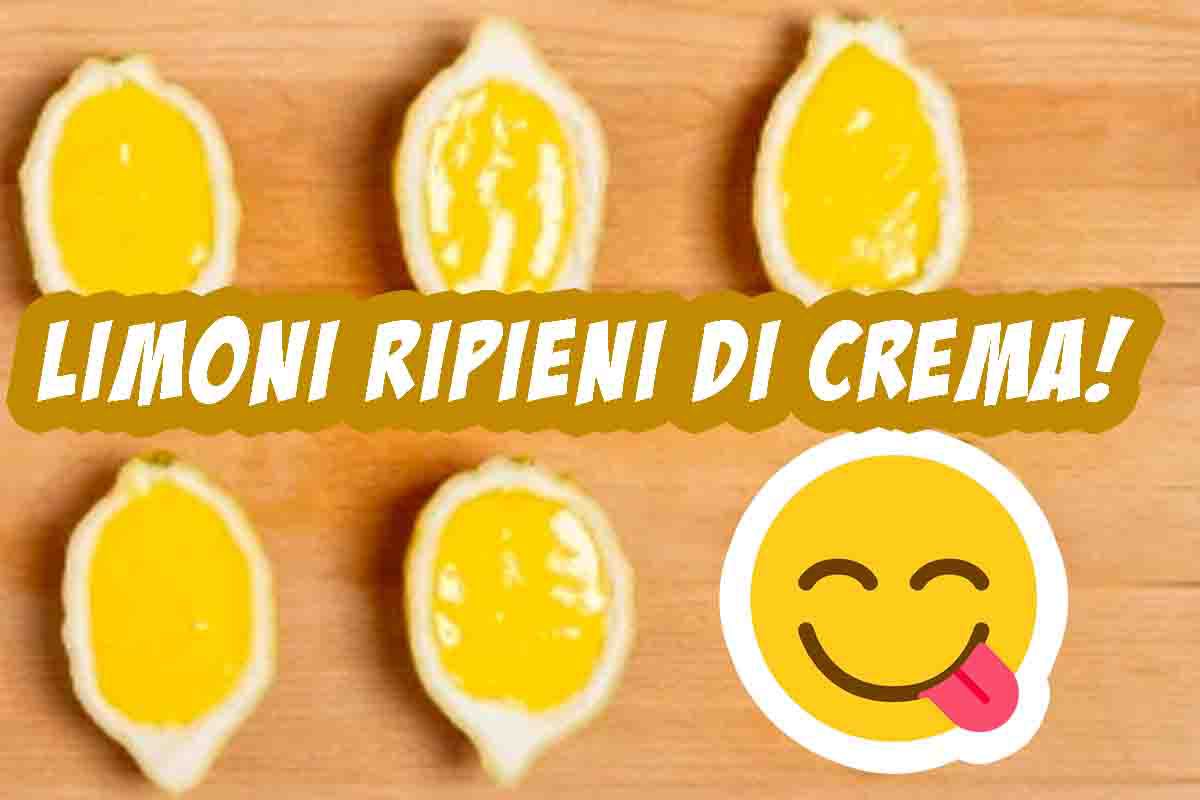 ricetta limoni ripieni